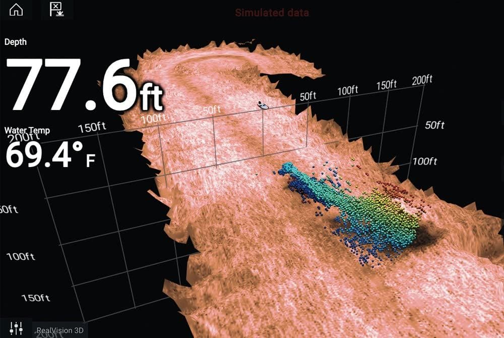 Raymarine Axiom Pro 16 RVX Multifunction Display, No Transducer, Navionics+ North America Charts, RealVision 3D Sonar, 1kW CHIRP Sonar, HybridTouch Control — Quality Boat Parts