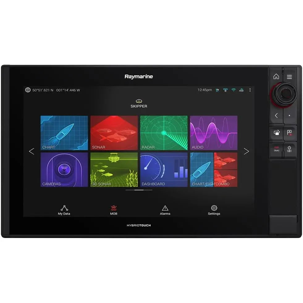 Raymarine Axiom Pro 16S Multifunction Display, 15.6 in, Single-Channel CHIRP Sonar, No Transducer, LightHouse Charts North America — Quality Boat Parts