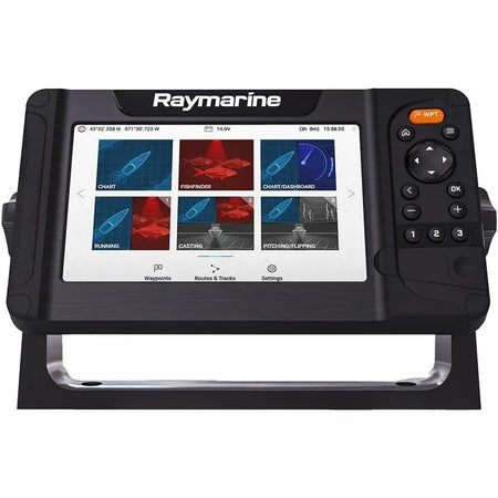 Raymarine Element 7 HV Chartplotter/Fishfinder Combo, No Transducer, Navionics+ US & Canada Charts — Quality Boat Parts