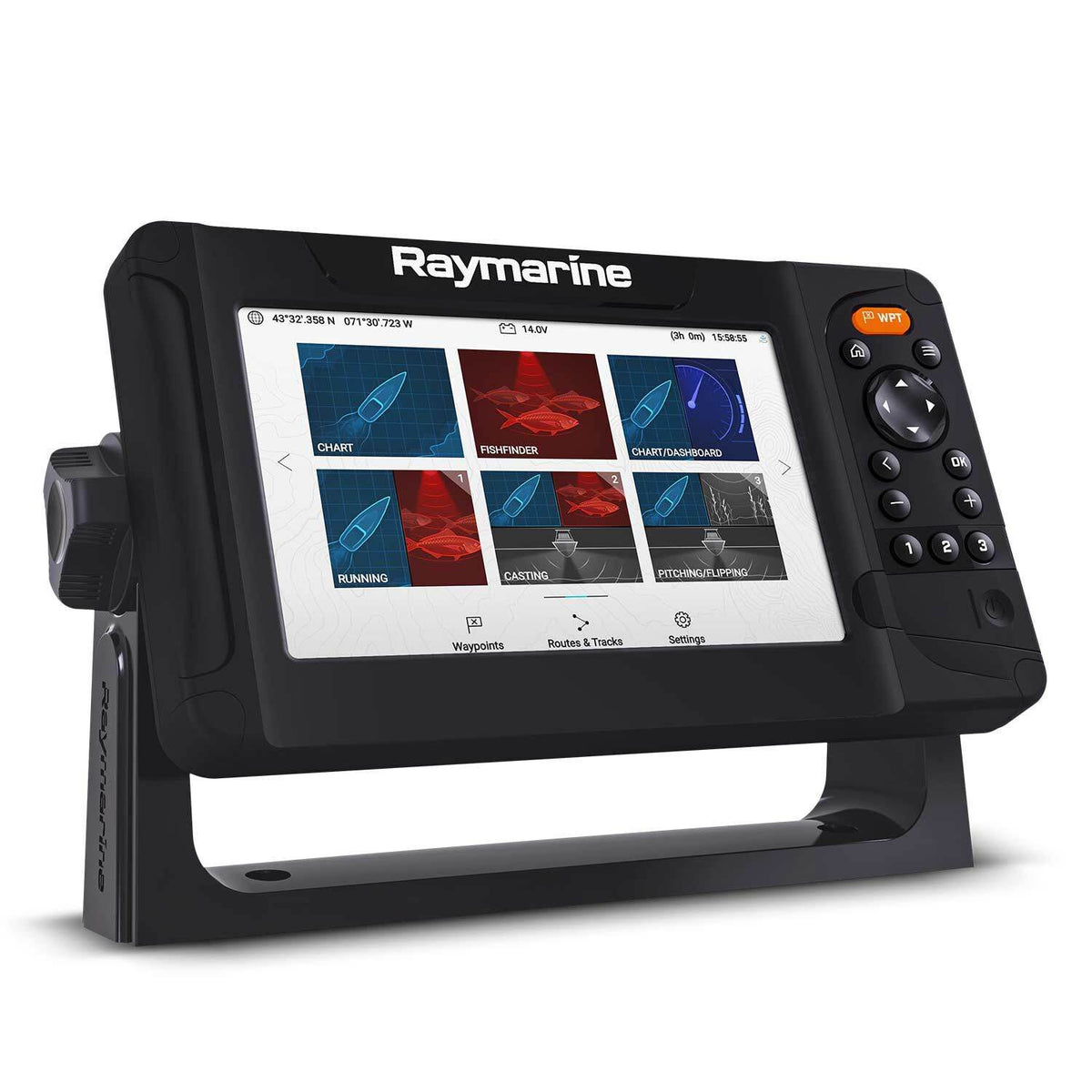 Raymarine Element 7 HV Chartplotter/Fishfinder Combo, No Transducer, Navionics+ US & Canada Charts — Quality Boat Parts
