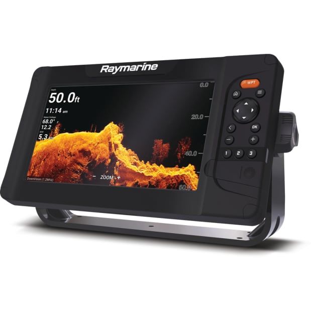 Raymarine Element 9 HV Chartplotter/Fishfinder Display, No Transducer, Navionics+ USA & Canada, HyperVision Sonar, NMEA 2000 — Quality Boat Parts