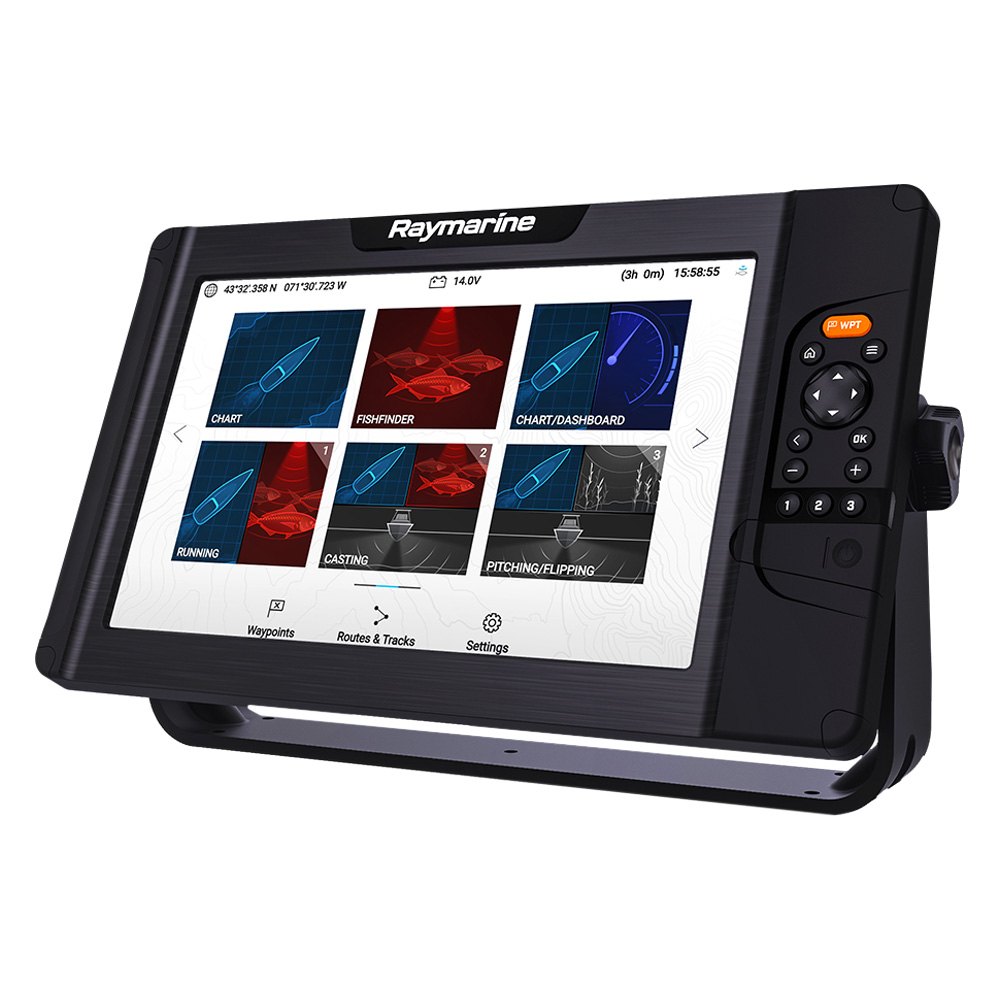 Raymarine Element 12 HV Fishfinder/Chartplotter, No Transducer, Navionics+ US & Canada — Quality Boat Parts