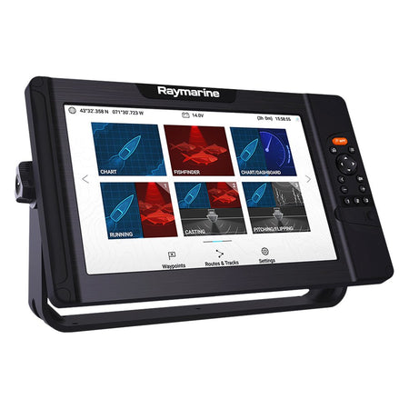 Raymarine Element 12 HV Fishfinder/Chartplotter Combo, HV-100 Transom Mount Transducer, Navionics+ US/Canada Charts — Quality Boat Parts