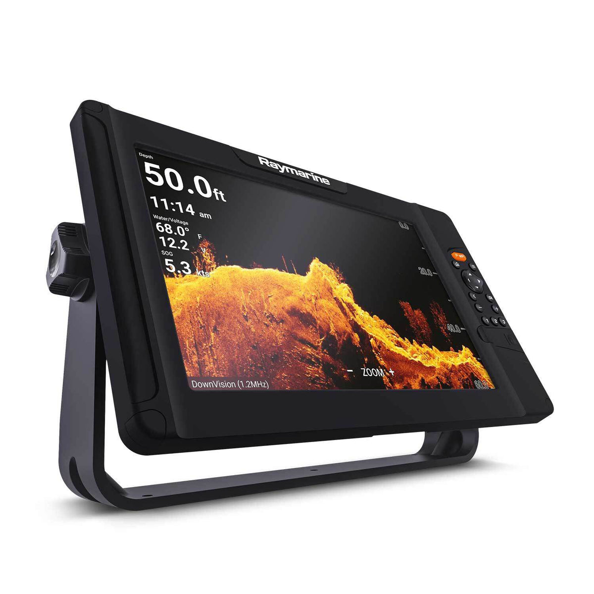 Raymarine Element 12 HV Fishfinder/Chartplotter Combo, HV-100 Transom Mount Transducer, Navionics+ US/Canada Charts — Quality Boat Parts