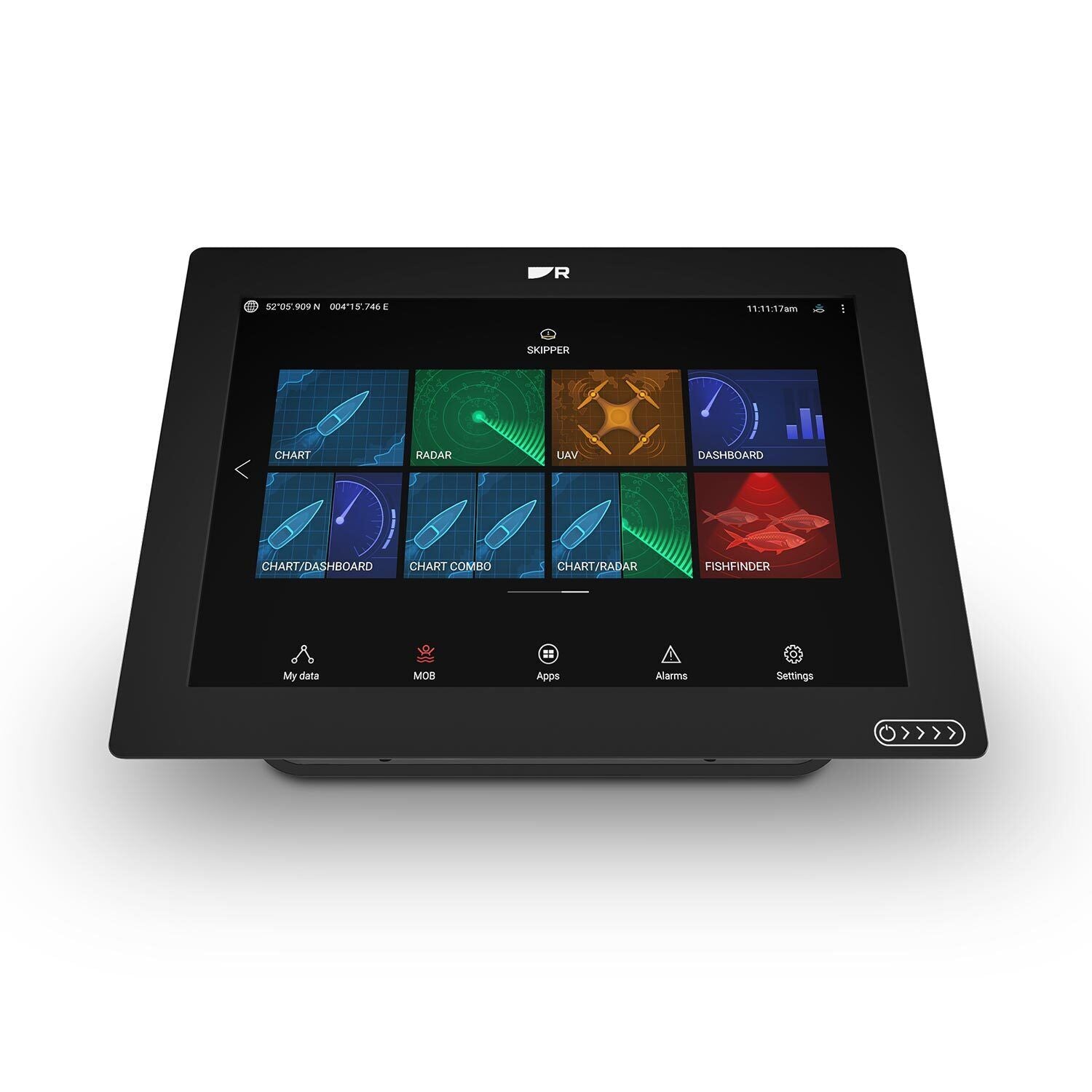 Raymarine Axiom+ 12 RV Chartplotter Fishfinder, RealVision 3D, RV100 Transom Transducer, Navionics+ North America Charts — Quality Boat Parts