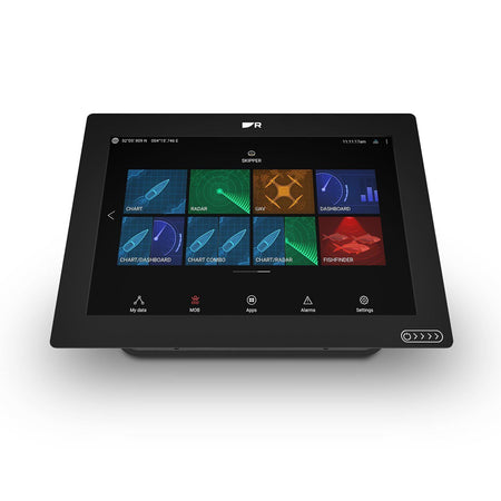 Raymarine Axiom+ 12 RV Chartplotter Fishfinder, RealVision 3D, RV100 Transom Transducer, Navionics+ North America Charts — Quality Boat Parts
