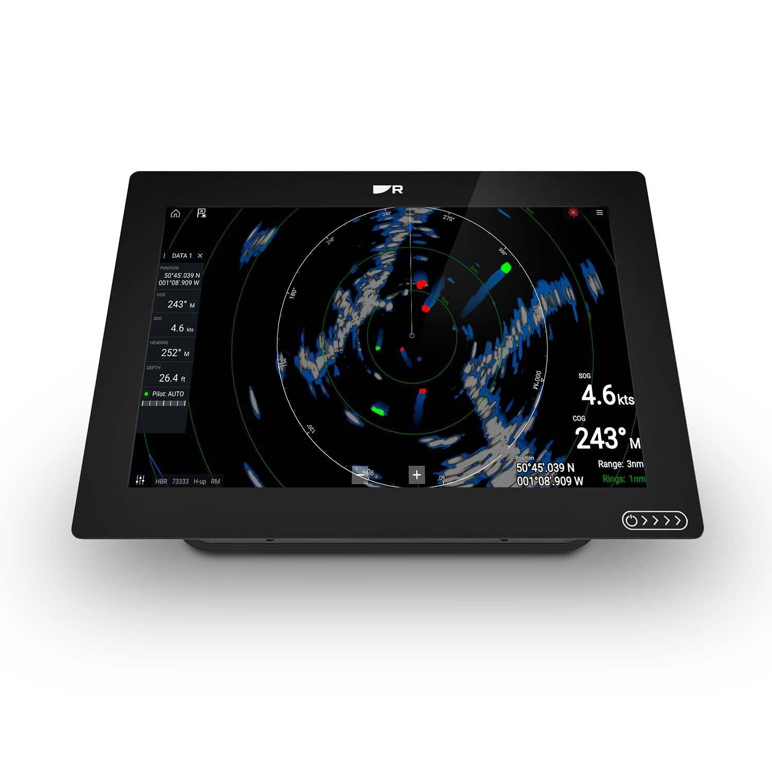 Raymarine Axiom+ 12 RV Chartplotter Fishfinder, RealVision 3D, RV100 Transom Transducer, Navionics+ North America Charts — Quality Boat Parts