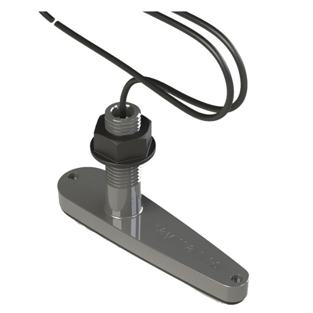 Raymarine CPT-70 Plastic Thru-Hull Transducer, For Dragonfly 4/5/7PRO and Wi-Fish, CHIRP, DownVision, Depth/Temperature, Fairing Block — Quality Boat Parts