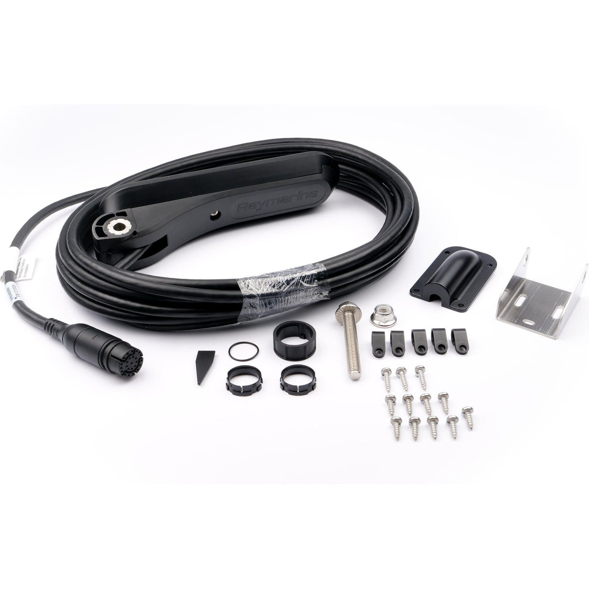 Raymarine RV-100 All-In-One Transom Mount Transducer, RealVision 3D, 4-Channel CHIRP, AHRS, 8m Cable — Quality Boat Parts