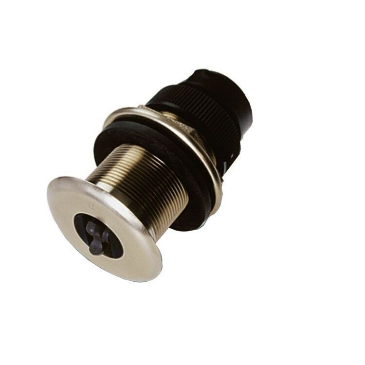 Raymarine ST600/B120 Speed & Temperature Through-Hull Transducer, For Analog Instruments, Bronze, Retractable, 45 ft Cable — Quality Boat Parts