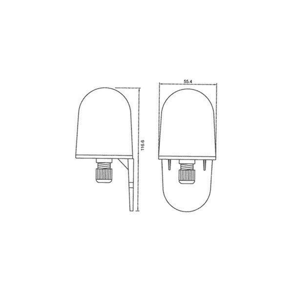 Raymarine Micronet Compass Transducer, For T121 Hull Transmitter, 95g, 30° Heel and Pitch — Quality Boat Parts