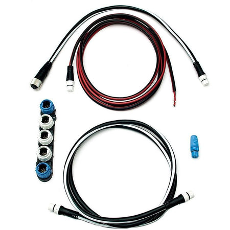 Raymarine NMEA 2000 Engine Gateway Cable Kit, SeaTalk NG to DeviceNet, 1 m Spur Cable, 5-Way Connector, 12V Power Cable, 2 Terminators — Quality Boat Parts