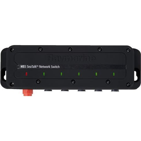 Raymarine HS5 RayNet Network Switch, 5-Port, 12/24V, Gigabit 5th Port — Quality Boat Parts