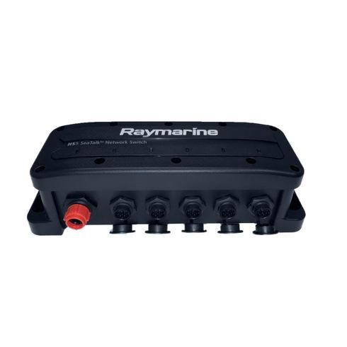Raymarine HS5 RayNet Network Switch, 5-Port, 12/24V, Gigabit 5th Port — Quality Boat Parts