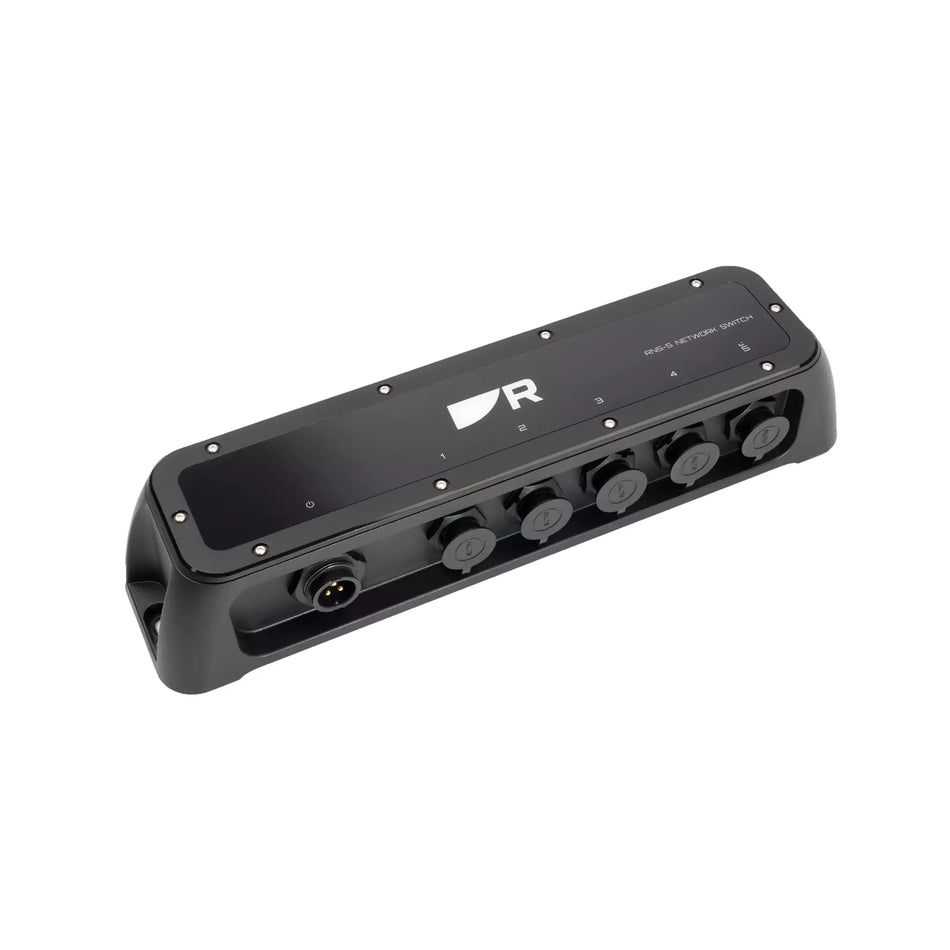 Raymarine RNS-5 Network Switch, 5 RayNet Gigabit Ports, IPX6/IPX7, 12/24V — Quality Boat Parts