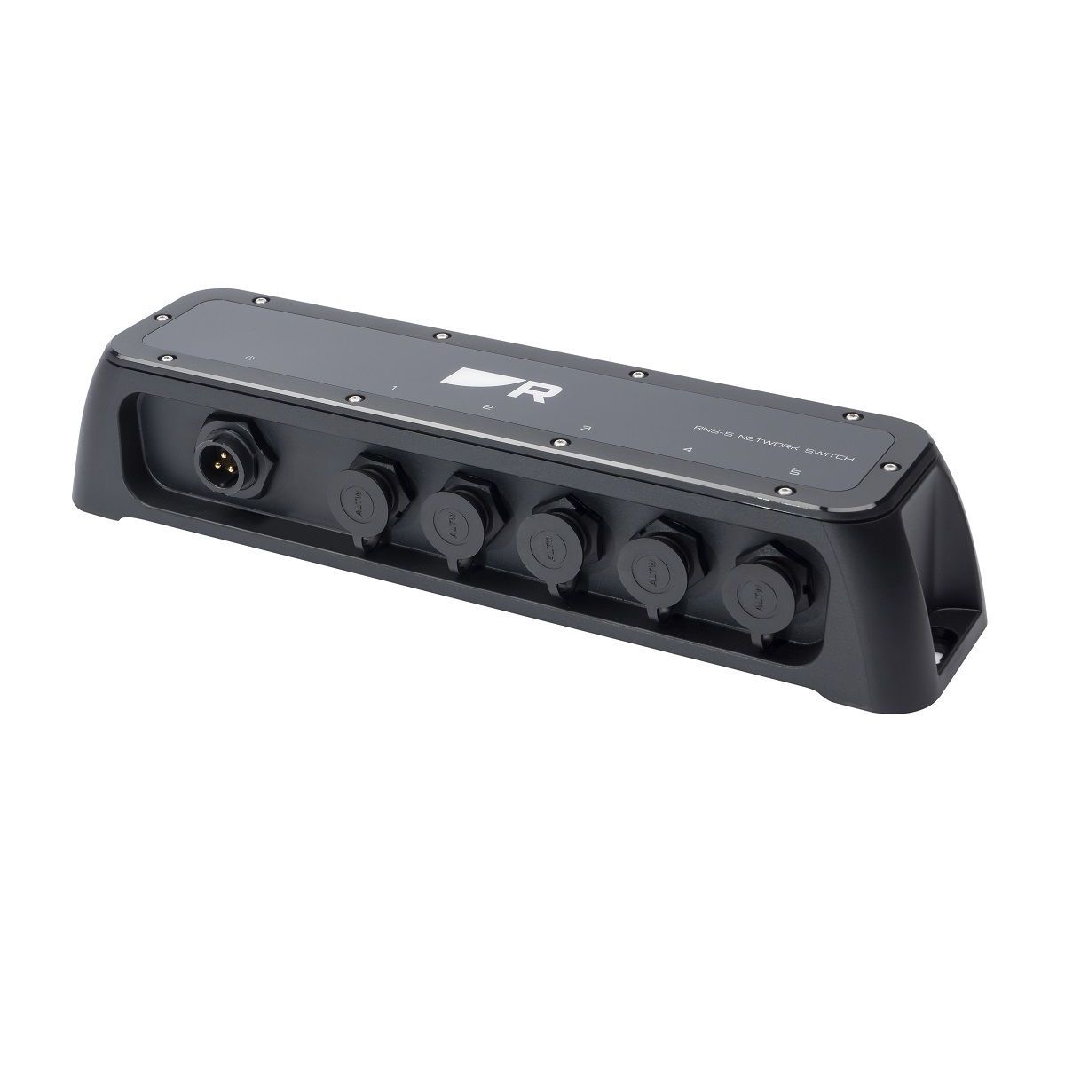 Raymarine RNS-5 Network Switch, 5 RayNet Gigabit Ports, IPX6/IPX7, 12/24V — Quality Boat Parts