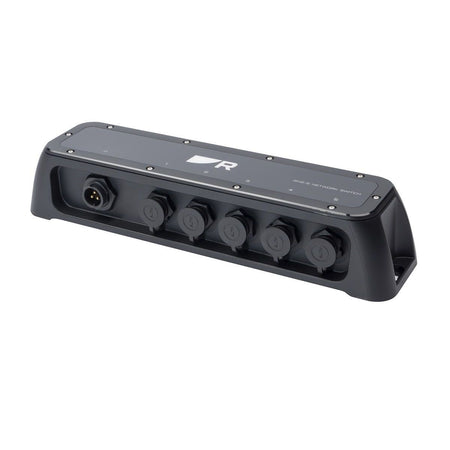 Raymarine RNS-5 Network Switch, 5 RayNet Gigabit Ports, IPX6/IPX7, 12/24V — Quality Boat Parts
