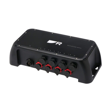 Raymarine RNS-8 8-Port Gigabit RayNet Network Switch, 4 PoE Ports, IPX6/IPX7, 9-32V DC — Quality Boat Parts