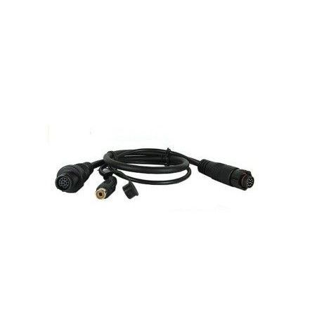 Raymarine Handset Adapter Cable, 12-Pin, Male RCA Audio, 400 mm — Quality Boat Parts