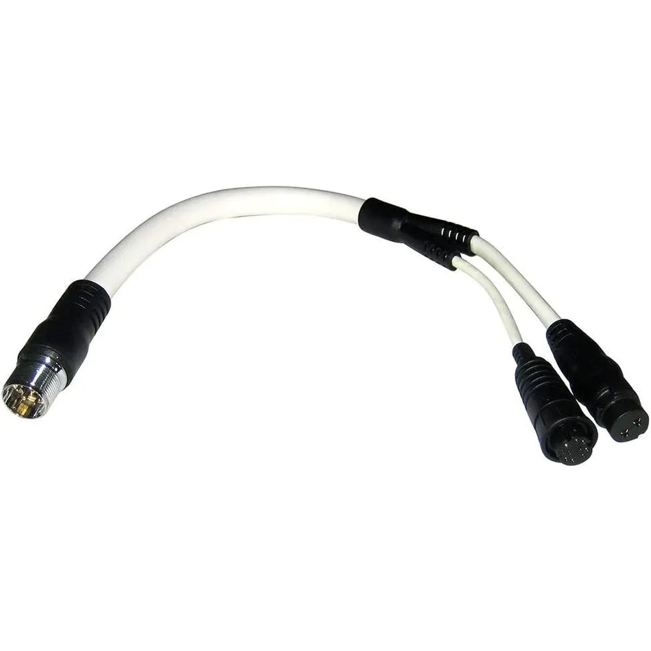 Raymarine Quantum Y-Adapter Cable, Power and Data, for Digital and HD Color Radome Cable — Quality Boat Parts