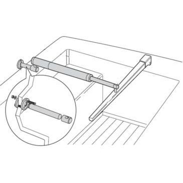 Raymarine Cantilever Mounting Socket, For Tiller Autopilots, Vertical Surface Mount — Quality Boat Parts