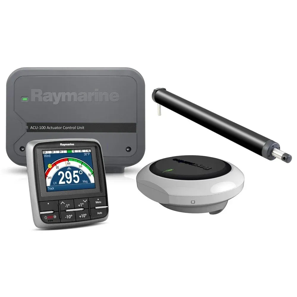 Raymarine EV-100 Tiller Autopilot, For Tiller Sailboats up to 13,200 lbs, 12V, NMEA 2000, p70s Control — Quality Boat Parts