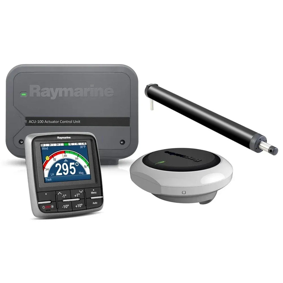 Raymarine EV-100 Tiller Autopilot, For Tiller Sailboats up to 13,200 lbs, 12V, NMEA 2000, p70s Control — Quality Boat Parts