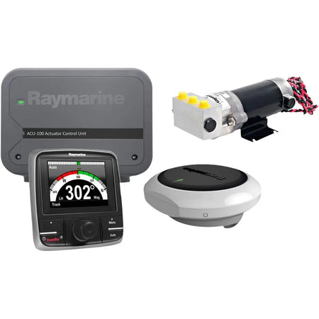 Raymarine EV-100 Power Pilot Autopilot System, For Hydraulic Outboards, 0.5L/12V Pump, p70Rs Control — Quality Boat Parts