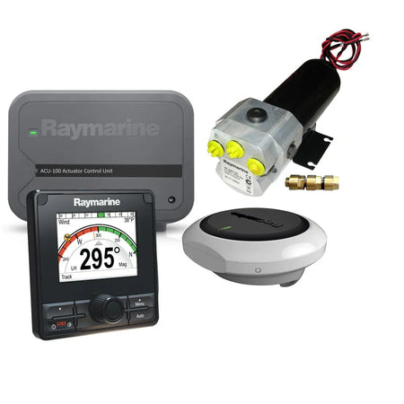 Raymarine EV-100 Power Pilot Autopilot System, For Hydraulic Outboards, 0.5L/12V Pump, p70Rs Control — Quality Boat Parts