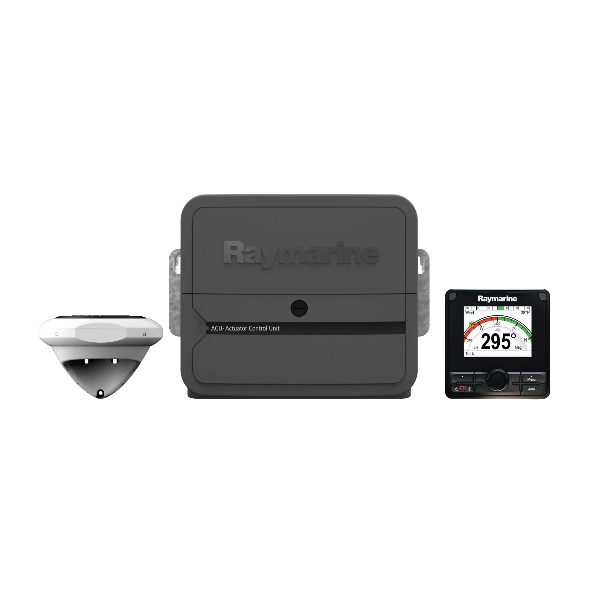 Raymarine EV-400 Power Pilot Autopilot Kit, Requires Type 2/3 Hydraulic Drive, p70Rs, ACU-400 — Quality Boat Parts