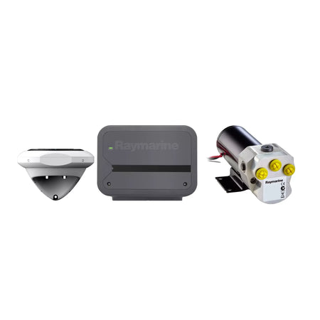Raymarine EV-100 Power Pilot Autopilot System, 0.5L 12V Pump, 50cc-110cc Cylinders, No Control Head — Quality Boat Parts