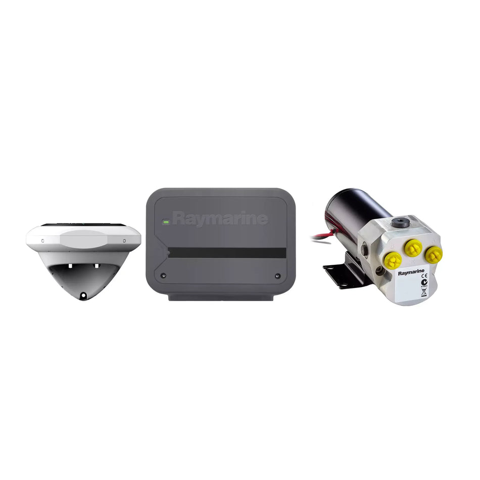 Raymarine EV-100 Power Pilot Autopilot System, 0.5L 12V Pump, 50cc-110cc Cylinders, No Control Head — Quality Boat Parts