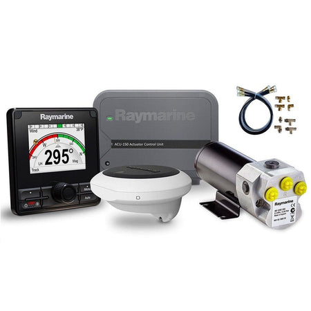 Raymarine EV-150 Power Pilot Autopilot Kit, For Hydraulic Steering, Type 1 Pump, Hose Kit, 12V, 80-230cc Ram — Quality Boat Parts
