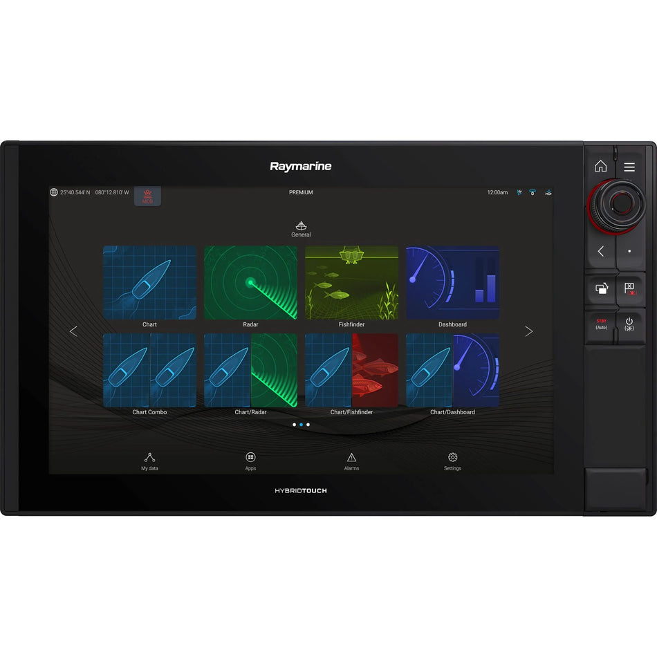 Raymarine Axiom Pro 16 S Multifunction Display, CHIRP Sonar, HybridTouch, NMEA 2000, No Charts — Quality Boat Parts