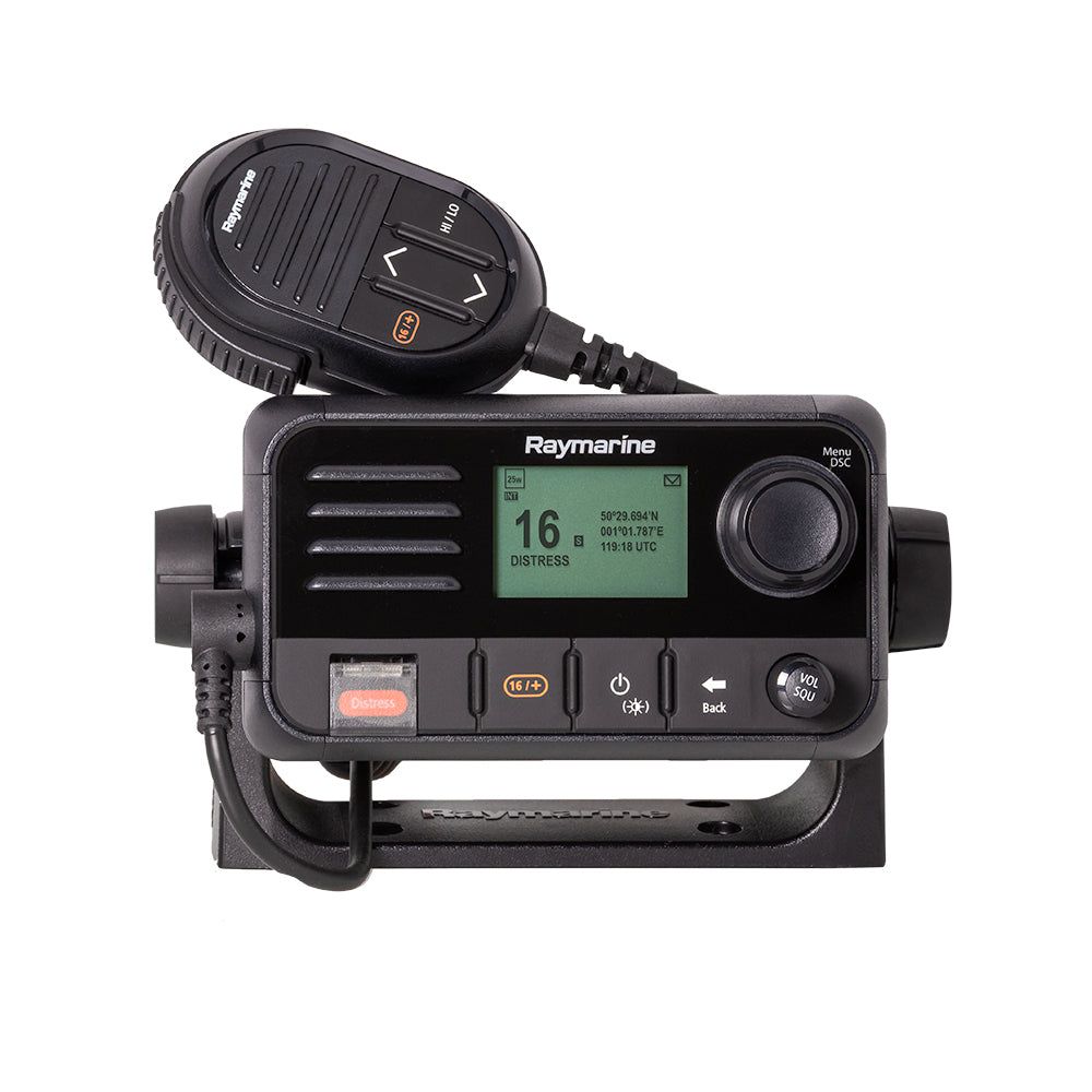 Raymarine Ray53 Fixed Mount VHF Radio, 25W, GPS, Class D DSC, NMEA 2000 — Quality Boat Parts