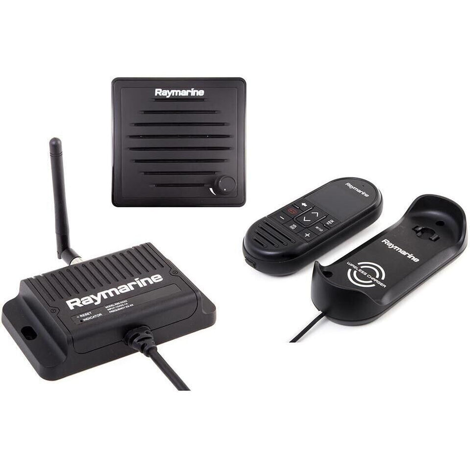 Raymarine Ray90 Wireless First Station Kit, Passive Speaker, Wireless Handset, Wireless Hub — Quality Boat Parts