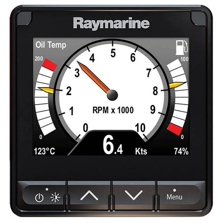Raymarine i70s System Pack, Wind Depth Speed Transducers, 4.1 in Display, SeaTalkng, NMEA 2000, IPX6/IPX7 — Quality Boat Parts