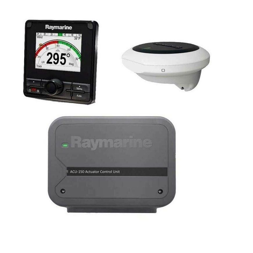Raymarine EV-150 Power Pilot Core Pack, No Drive, 12V, For Hydraulic Steering, 4.9-14.0 cu in Ram Capacity — Quality Boat Parts