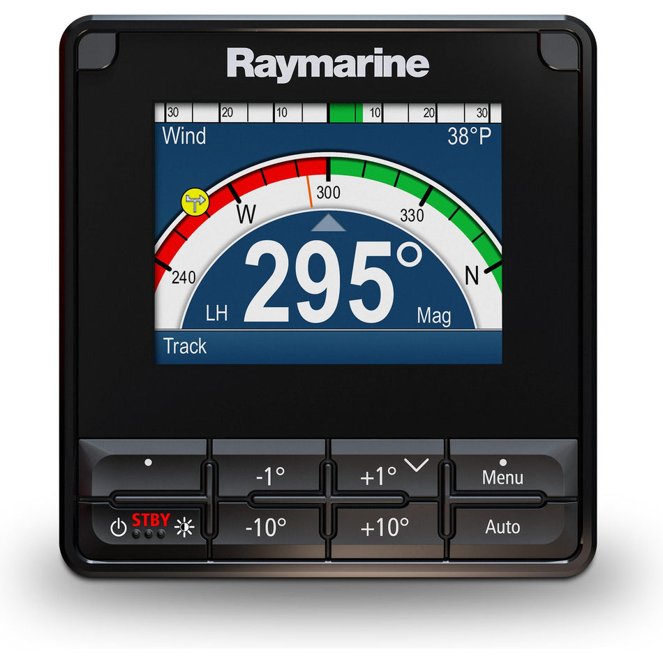 Raymarine p70s Autopilot Control Head, For Evolution Autopilots, 3.5 in 1200-Nit LCD, 9-16V, IPX6/IPX7, SeaTalkng, NMEA 2000 — Quality Boat Parts