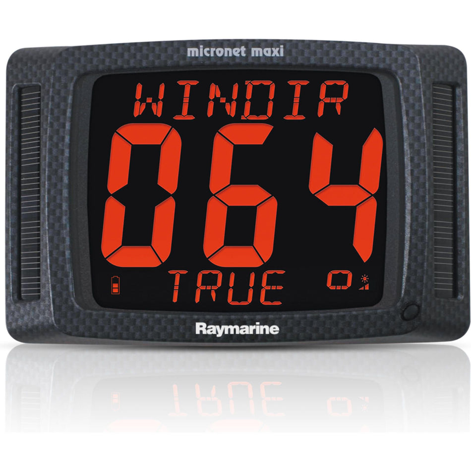Raymarine Micronet Wireless Multi Maxi Display, Solar Powered, 50 mm Digits, 10 m Submersible — Quality Boat Parts
