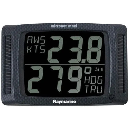 Raymarine Micronet Wireless Multi Dual Maxi Display, Solar-Powered, 32 mm Digits, Submersible to 10 m — Quality Boat Parts