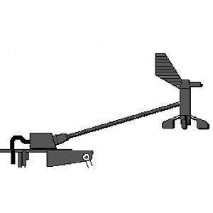 Raymarine Long-Arm Forward Wind Transducer, For i60 ST60 ST290 ST70 and i70, 26 in Arm — Quality Boat Parts