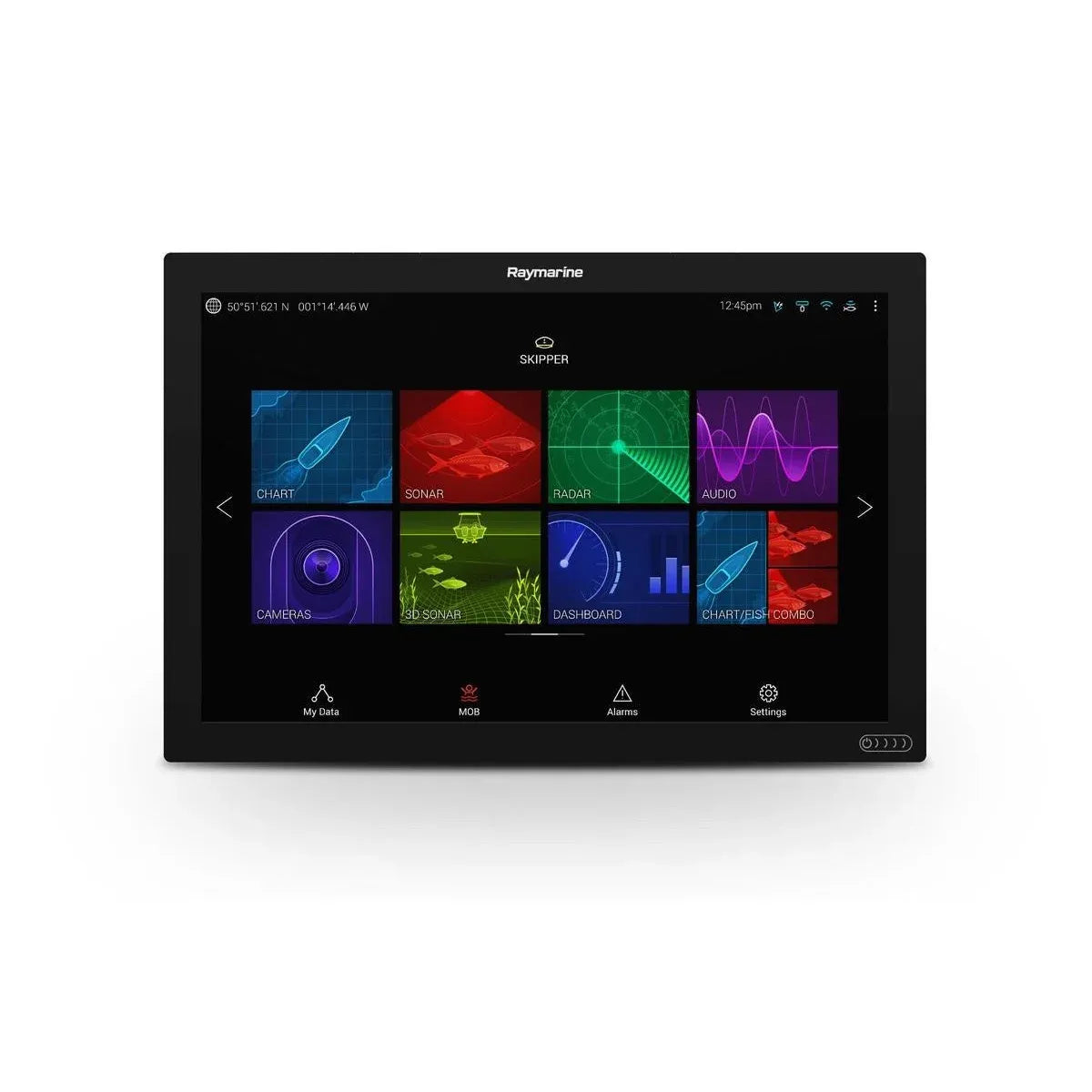 Raymarine Axiom2 XL 24 in MFD Kit, RCR-SD Reader, Alarm, Cable — Quality Boat Parts