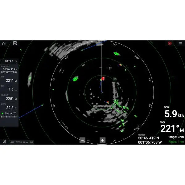 Raymarine Quantum 2 Q24D Radar Dome, 18 in, Doppler, CHIRP, Wi-Fi, Ethernet, Black Radome, No Cables — Quality Boat Parts