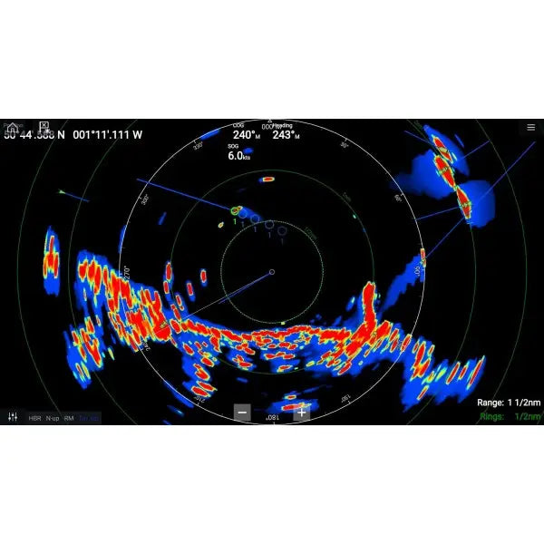 Raymarine Quantum 2 Q24D Radar Dome, 18 in, Doppler, CHIRP, Wi-Fi, Ethernet, Black Radome, No Cables — Quality Boat Parts