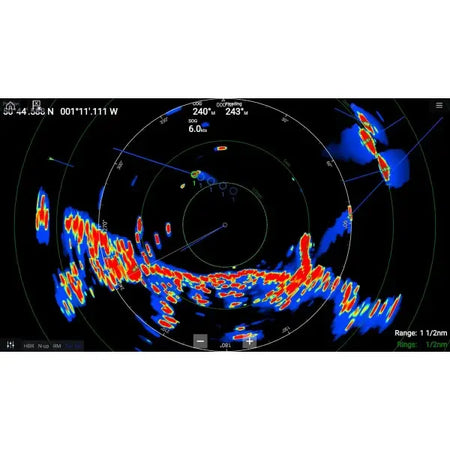 Raymarine Quantum 2 Q24D Radar Dome, 18 in, Doppler, CHIRP, Wi-Fi, Ethernet, Black Radome, No Cables — Quality Boat Parts