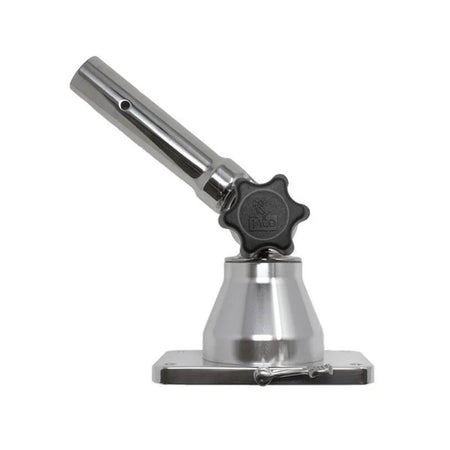 TACO Marine Grand Slam 170 Outrigger Top Mounts, For 1-1/8 in Tele-Outrigger Poles, Pair, Stainless Steel, Anodized Aluminum — Quality Boat Parts
