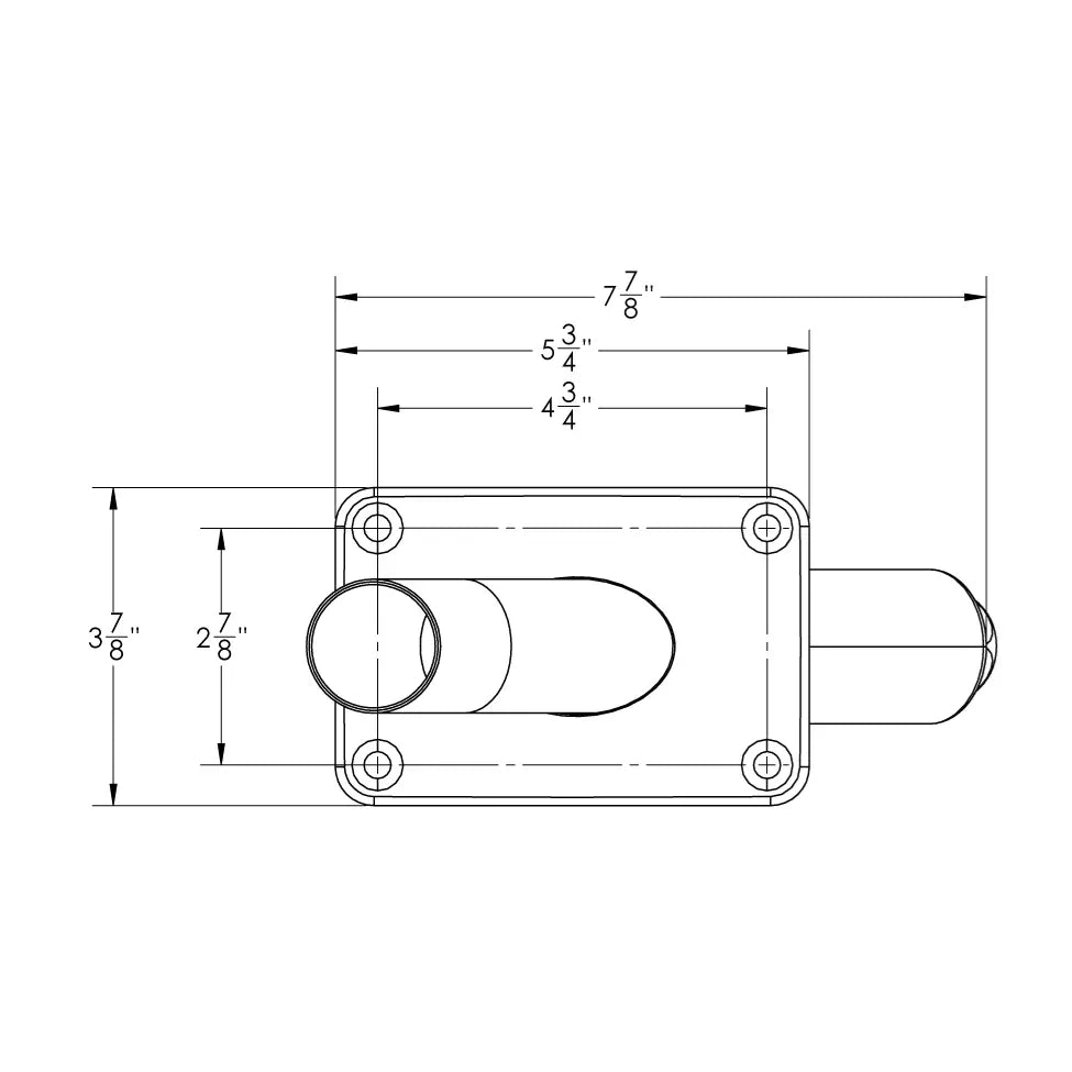 TACO Marine Striker Base Gunnel Mount Pair, For 1-1/2 in Outrigger Poles, 316 Stainless Steel, 12 Locking Positions — Quality Boat Parts