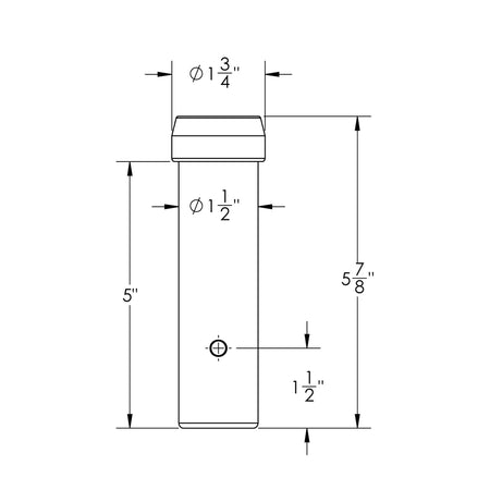 TACO Marine Outrigger Base Reducer Pair, For GS-170 Poles to GS-280+ Bases, 1-1/8 in ID, 1-1/2 in OD, 6 in, Nylon — Quality Boat Parts