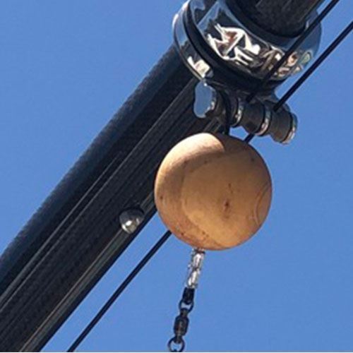 TACO Marine Center Rigging Kit, For Up to 25' Outrigger, 50' UV-Protected Dacron Line — Quality Boat Parts